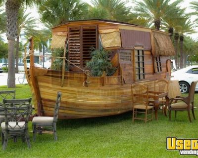 Unique! - 2025 7.5' x 22' Handcrafted Boat Trailer Bar Lounge