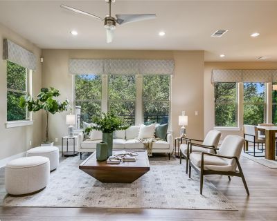 8110 Ranch Road 2222 Unit: 35. Welcome to Hillside Condominiums a hidden gated hideaway with easy access to Downtown Austin, Lake Travis and Central and North Austin. Unique to the community with the newly designed zero-scaped private fenced back yard. Perched atop Austin's rolling hills, this home beckons with a lifestyle seamlessly blending luxury and convenience. This special property is tuc...