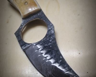 Handmade Knifes with Leather Sheath