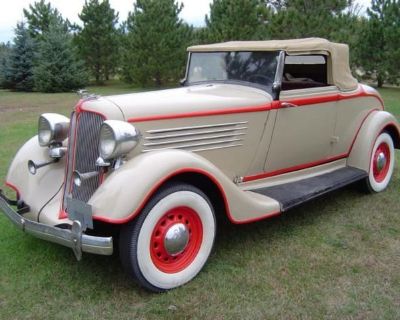 1934 Chrysler CA Convertible Rumble Seat