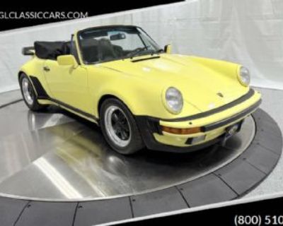1988 Porsche 911 Carrera Turbo 2DR Convertible