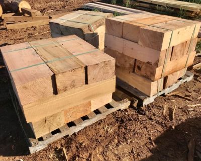 Hardwood Equipment Blocking, Beams, more - Custom Cut Lumber Sawmill 🪵