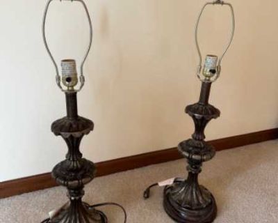 set of table lamps