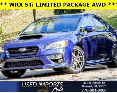 2016 Subaru WRX STI 4dr Sdn Limited w/Wing Spoiler