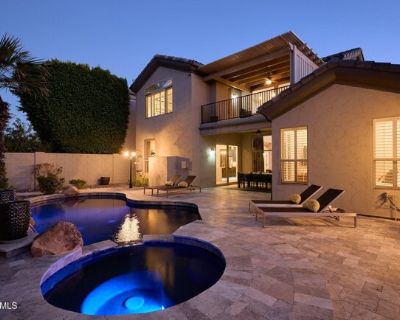 3202 E Orange Dr. Welcome to Citrus-a beautifully furnished 5-bed, 4-bath home perfectly located between Scottsdale and Phoenix. Enjoy an open layout with modern decor, a chef's kitchen with marble countertops, and bright, inviting living spaces. The private backyard oasis features a pool, spa, outdoor fireplace, dining area, and BBQ-ideal for entertaining or relaxing. Includes a 3-car garage w...