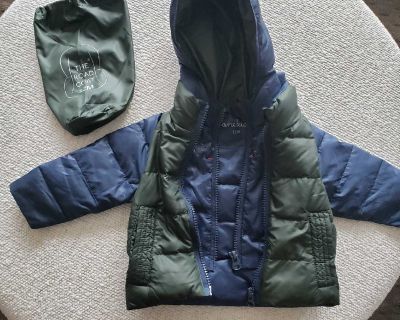 One kid - Car seat safety road coat down jacket