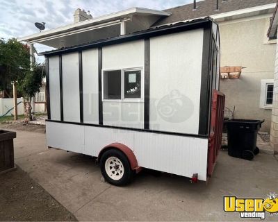 NEW 2023 8X12 ENCLOSED CUSTOM CONCESSION MOBILE KITCHEN FOOD VENDING TRAILER