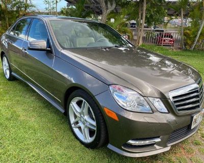 2013 Mercedes-Benz E-Class E 350 Sport 4DR Sedan