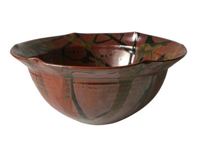 Mid-Century Modern Studio Art Pottery Bowl