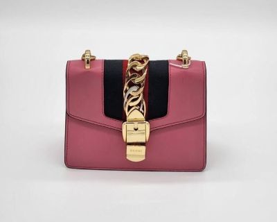 Gucci Sylvie Flap Mini Chain Bag