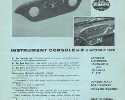 [WTB] WTB : EMPI Corvair Gauge Package