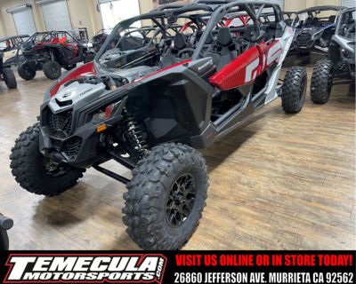 2024 Can-Am Maverick X3 MAX RS Turbo Fiery Red & Hyper Silver