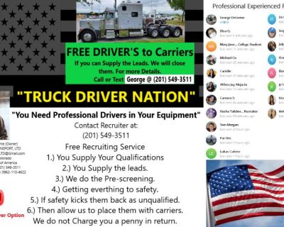 LOOKING for a job as a Driver Recruiter