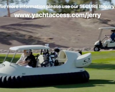 Bubbas Hovercraft Model 7600 The Ultimate Golf Cart