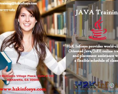 Java Online Training and Placement Assistance By H2kinfosys