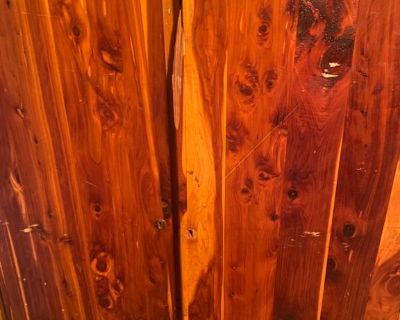 Cedar closet