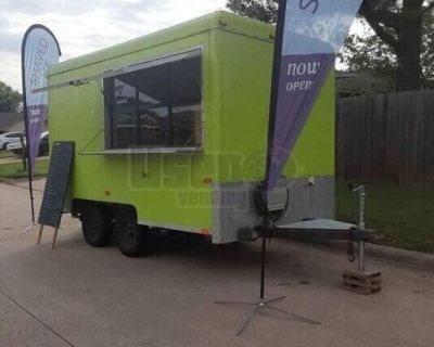 2003 8' x 12' Shaved Ice Concession Trailer Mobile Snowball Stand