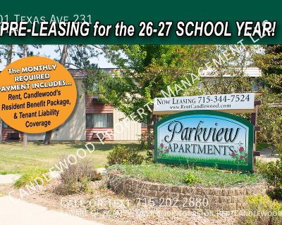 1BA Pet-Friendly Apartment For Rent in Stevens Point, WI