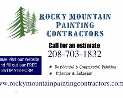 Exterior Painting. Siding Repair,  Rocky Mountain Painting Contractors