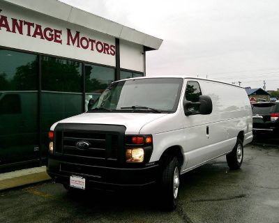 2 previous owner(s). Mileage: 0. Cargo Van. Fuel Type: Gas. CLEAN VEHICLE HISTORY! E-350 SD EXTENDED CARGO VAN, ECONOCARGO PACKAGE, PREFERRED EQUIPMENT PACKAGE 760A, HANDLING PACKAGE LOADED WITH BULKHEAD DIVIDER, REAR STEP BUMPER, DAYTIME RUNNING LIGHTS, AIR CONDITIONING AND MORE! VERY CLEAN! CARFAX GUARANTEE.\u003cbr /\u003e\u003cbr /\u003eBuy with confidence at vantage motors. All cars sold a...