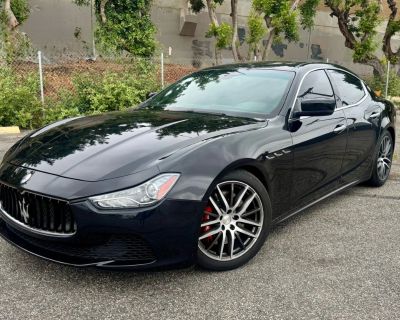 Mileage: 91,618. Year: 2016. Make: Maserati. Model: Ghibli. Trim: S Sedan 4D. Auto, 8-Spd Manual transmission. Exterior: Black. Interior: Black. Interior: Stability Control, Heated Seats, Knee Air Bags, Tilt & Telescoping Wheel, Daytime Running Lights, Cruise Control, Auto 8-Spd Manual, CD/MP3 (Single Disc), Bi-Xenon Headlamps, Keyless Entry, Alarm System, Bluetooth Wireless, SiriusXM Satellite...