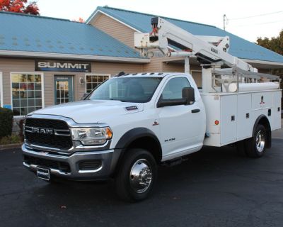 VIN: 3C7WRNBLXKG540476. 130,676 miles. Air Conditioning, Anti-Lock Brakes (ABS), Keyless Entry, Power Windows, Tilt Wheel, 2019 4x4 Ram 5500, 6.7L Cummins Diesel, Dakota Bodies Utility Bed 132-SB, Versalift SST40EIH-01 45 Ft Aerial Lift, with Insulated Boom, Chassis insulating system and High Electrical Resistance Upper Controls. Fully serviced and inspected in our shop. We provide reliable and...
