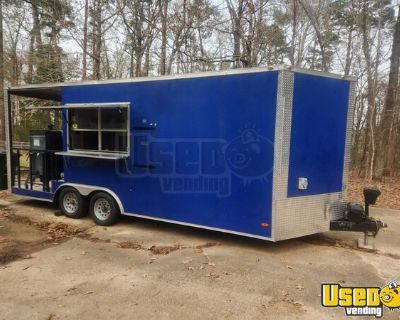 2019 8' x 20' Freedom Barbecue Food Trailer with 6' Porch