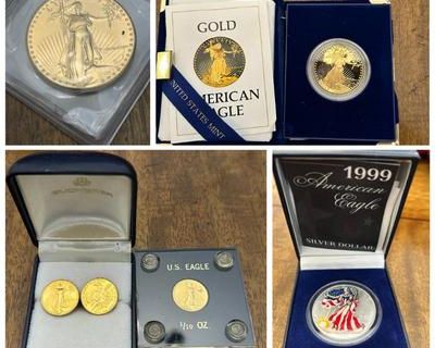 Woodstock Estate Sale - Vehicle, Statues, Huge Coin Collection, Jewelry, Military and More!