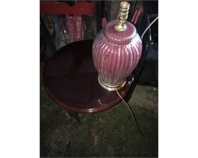 EndTable and Lamp