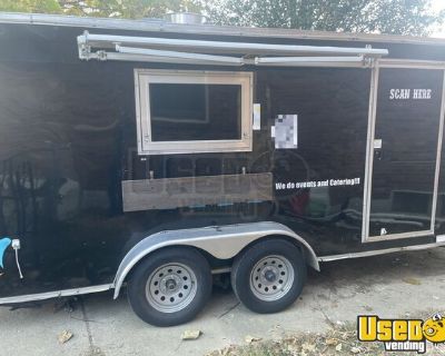 Like-New - 2020 7.5' x 16' Diamond Cargo Kitchen Food Concession Trailer with Pro-Fire Suppression