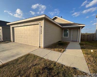 9127 Coronal Rings. Property for Rent in San Antonio, TX for $1,725 with 3 bedrooms and 2 full baths. This property was built in 2023 on a lot size of 0.11.. Not Applicable/None. Lovely Newly Built Single-Story home featuring an open-concept layout with solar panels that help keep electric bills low (average around $55-65/month). Home includes all appliances: refrigerator, washer, dryer, microw...