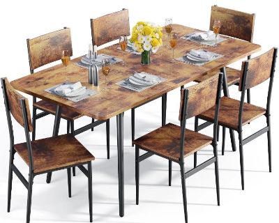 SIX SEAT PATIO DINING SET