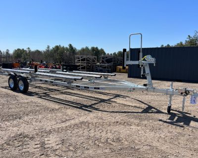 2025 Venture VPT-22-40TRI 19 - 22 Galvanized Tritoon Boat Trailer Boat Trailers Pontoon Turner, ME