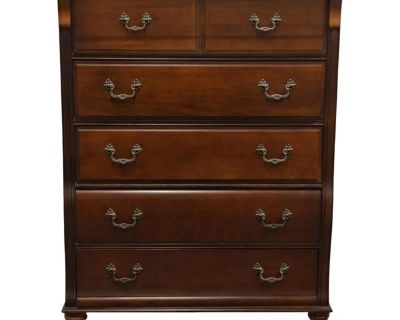 Stanley Furniture Solid Cherry Traditional Victorian Inspired 40" Chest of Drawers 102-14