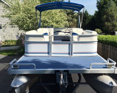 1991 Harris 24' Flote-boat & trailer