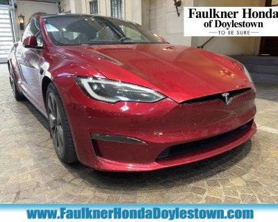 1 previous owner(s). Mileage: 0. Hatchback. Fuel Type: Electric. 2023 Tesla Model S Plaid AWD Electric Motor CARFAX One-Owner. Clean CARFAX. Adaptive suspension, Auto-leveling suspension, Automatic temperature control, Brake assist, Bumpers: body-color, Delay-off headlights, Driver door bin, Driver vanity mirror, Dual front impact airbags, Dual front side impact airbags, Electronic Stability Co...