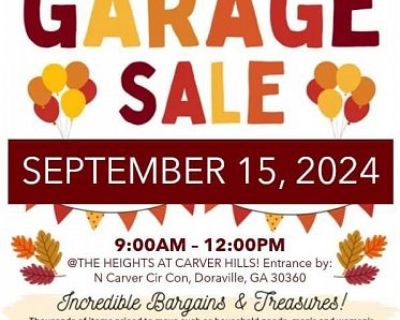 The Heights at Carver Hills Garage Sale - 10+ Homes