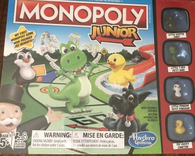 New! Monopoly junior