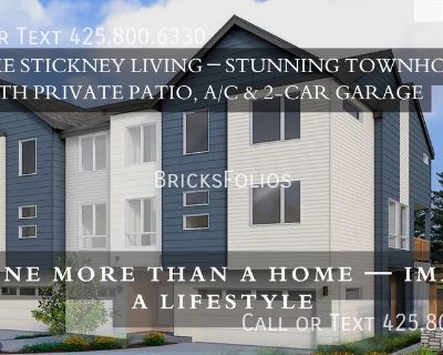 13706 Manor Way . TL;DR: Step into a modern lifestyle in this stunning 4-bedroom townhome at Sage Homes Northwest, just a short stroll from Lake Stickney. Featuring open living spaces, a designer kitchen, a guest suite with a private patio, and a cozy media room, this home is perfect for families and entertaining. Don t miss your chance schedule your tour today! Spacious Living Areas: Welcome t...