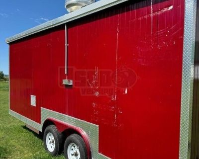 2021 8' x 20' Kitchen Food Concession Trailer with Pro-Fire Suppression