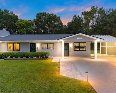 Avg / night: $161. Newly renovated stay with updated appliances, sunny interior, & W/D - dogs ok | Located in Belleview, FL | 2.5 Stars | 0 Bed, 1 Bath | Pet-friendly. Dog-friendly. Max 3 guests. Welcome to your newly renovated studio in Belleview, FL, where modern comfort meets convenience! This charming space features all-new appliances and is designed for a relaxing getaway. With a cozy futo...