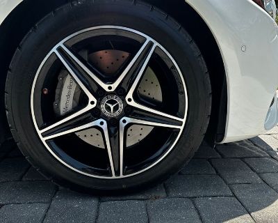 18 AMG 5 Spoke Rims with 245/45/18 like NEW tires