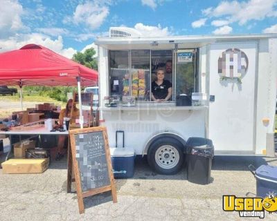 Compact 2019 - 7' x 10' Mobile Street Food Concession Trailer