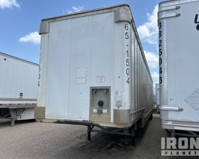 Aluminum/Steel Combination Frame, Air Ride Suspension, Hardwood Floor, Swing Door, 245/70R17.5 Tires, 68000 lb GVWR