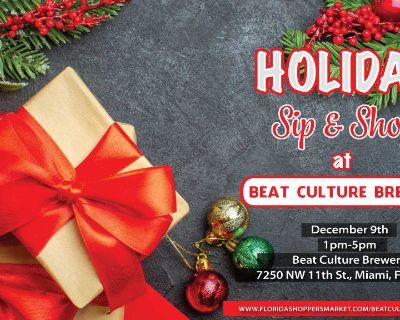 Holiday Sip & Shop at Beat Culture Brewery