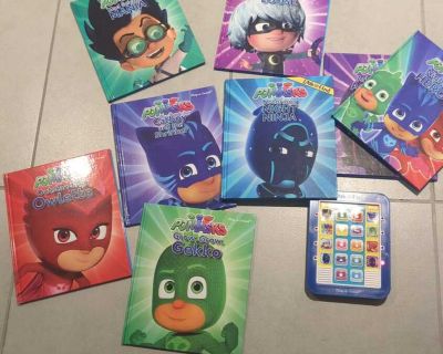 PJ masks look and find books