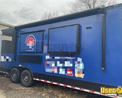 2018 Custom-Built 18' Mobile Barbecue Food Trailer with Porch