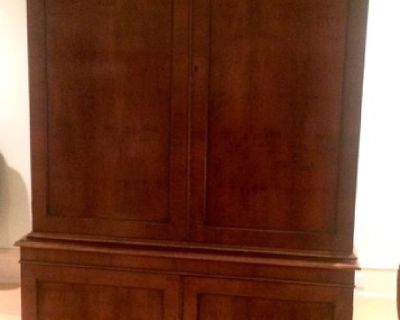 Armoire Entertainment Organizer Storage Cabinet