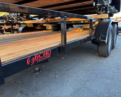 2026 Voyager Echo Advantage Wood Deck Tandem Axle Trailer