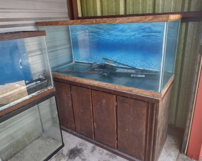 75 gallon fish tank with stand